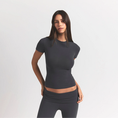 COTTON JERSEY T-SHIRT | ASH