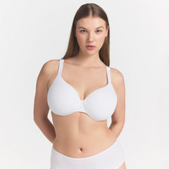 EVERYDAY COTTON FULL COVERAGE BRA | SNOW