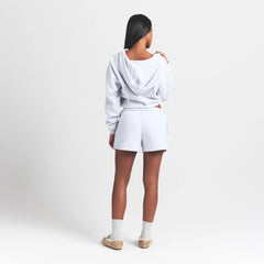 COTTON FLEECE CLASSIC SHORT | LIGHT HEATHER GREY