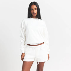 COTTON FLEECE CLASSIC CREWNECK | MARBLE