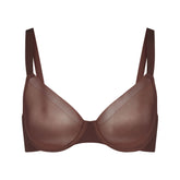 NO SHOW UNLINED DEMI BRA | COCOA