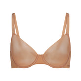 NO SHOW UNLINED DEMI BRA | OCHRE