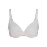 EVERYDAY COTTON FULL COVERAGE BRA | LIGHT HEATHER GREY