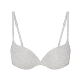EVERYDAY COTTON ULTIMATE TEARDROP PUSH-UP BRA | LIGHT HEATHER GREY