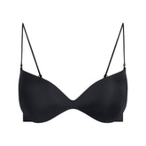 WIRELESS FORM MICRO STRAP PLUNGE BRA | ONYX