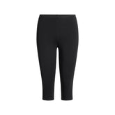 SMOOTH LAYERS HIGH-WAISTED CAPRI | OBSIDIAN