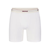 SKIMS COTTON RIB MENS 5" BOXER BRIEF | CHALK