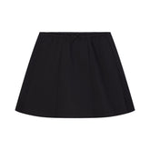 POPLIN APPAREL MINI SKIRT | ONYX
