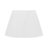 POPLIN APPAREL MINI SKIRT | SNOW
