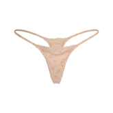 FITS EVERYBODY LACE STRING THONG | MICA SKETCHED HEARTS