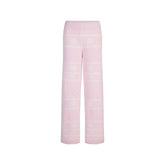 COZY LIGHT PANT | BABY PINK HEART FAIR ISLE