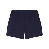 COTTON JERSEY LOOSE SHORT | NAVY
