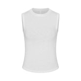 WORN IN JERSEY HIGH CREW TANK | SNOW