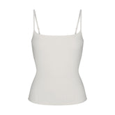 COTTON JERSEY SCOOP NECK CAMI | MARBLE
