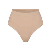 SEAMLESS SCULPT MID WAIST THONG | MICA