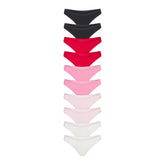 LIGHTWEIGHT COTTON THONG 10-PACK | CARNATION MULTI
