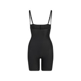 SKIMS BODY CORE SCULPT OPEN BUST MID THIGH BODYSUIT | ONYX