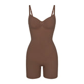 SEAMLESS SCULPT LOW BACK MID THIGH BODYSUIT | JASPER