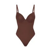 SKIMS ULTIMATE BODY PUSH-UP THONG BODYSUIT | COCOA