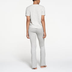 RELAXED TEES T-SHIRT | LIGHT HEATHER GREY