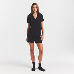 SOFT LOUNGE SHORT SLEEP SET | ONYX