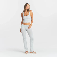COTTON RIB TANK | LIGHT HEATHER GREY