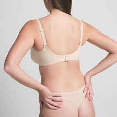 FITS EVERYBODY UNLINED DEMI BRA | SAND