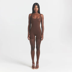 COOL SHAPEWEAR MID THIGH BODYSUIT | COCOA
