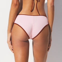 SIGNATURE SWIM HIPSTER BIKINI BOTTOM | CHERRY BLOSSOM CONTRAST