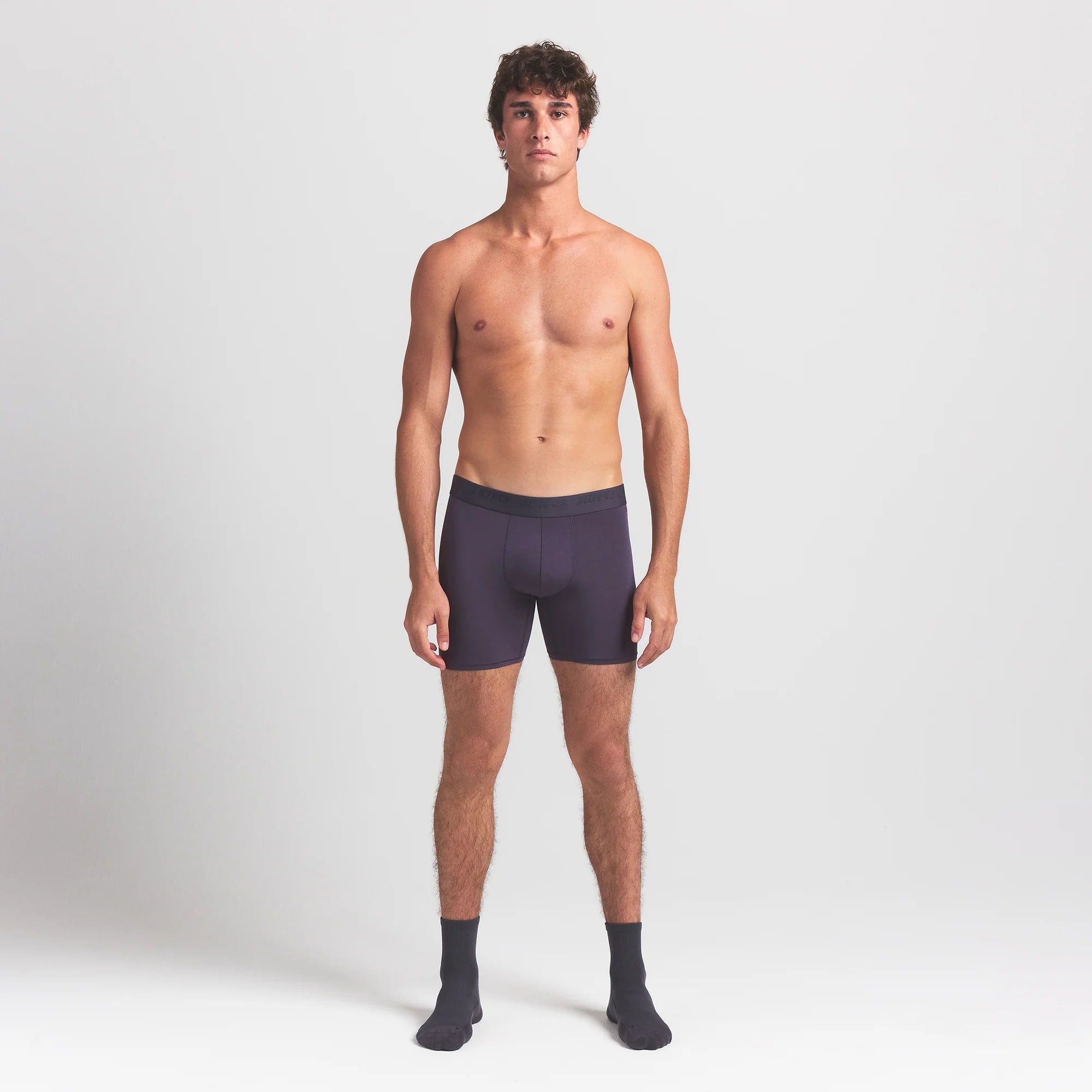 SKIMS STRETCH MENS 5" BOXER BRIEF 5-PACK | RAVEN CURRANT MULTI