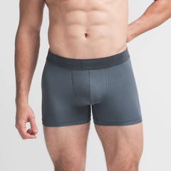 SKIMS COTTON MENS 3" BOXER BRIEF | KYANITE