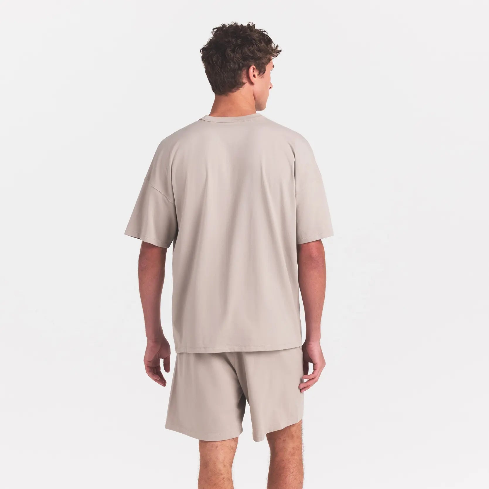 JERSEY LOUNGE MENS RELAXED SHORT | LINEN