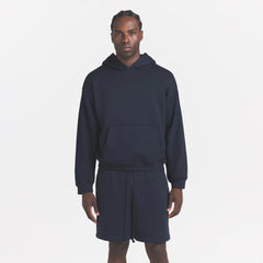 FLEECE LOUNGE MENS RELAXED SHORT | NAVY