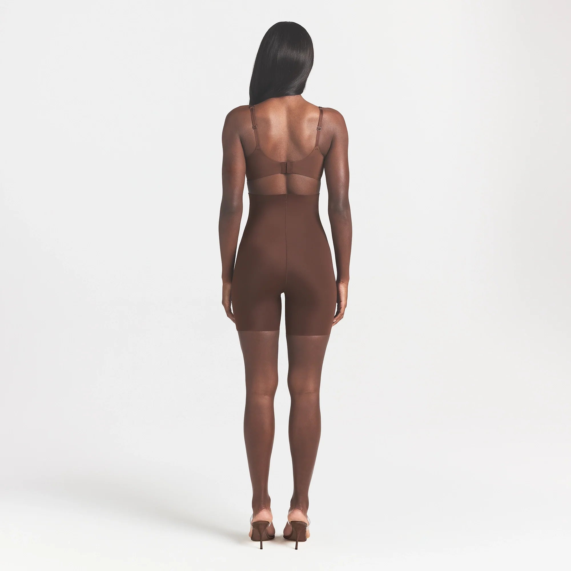 COOL SHAPEWEAR HIGH-WAISTED SHORT | COCOA