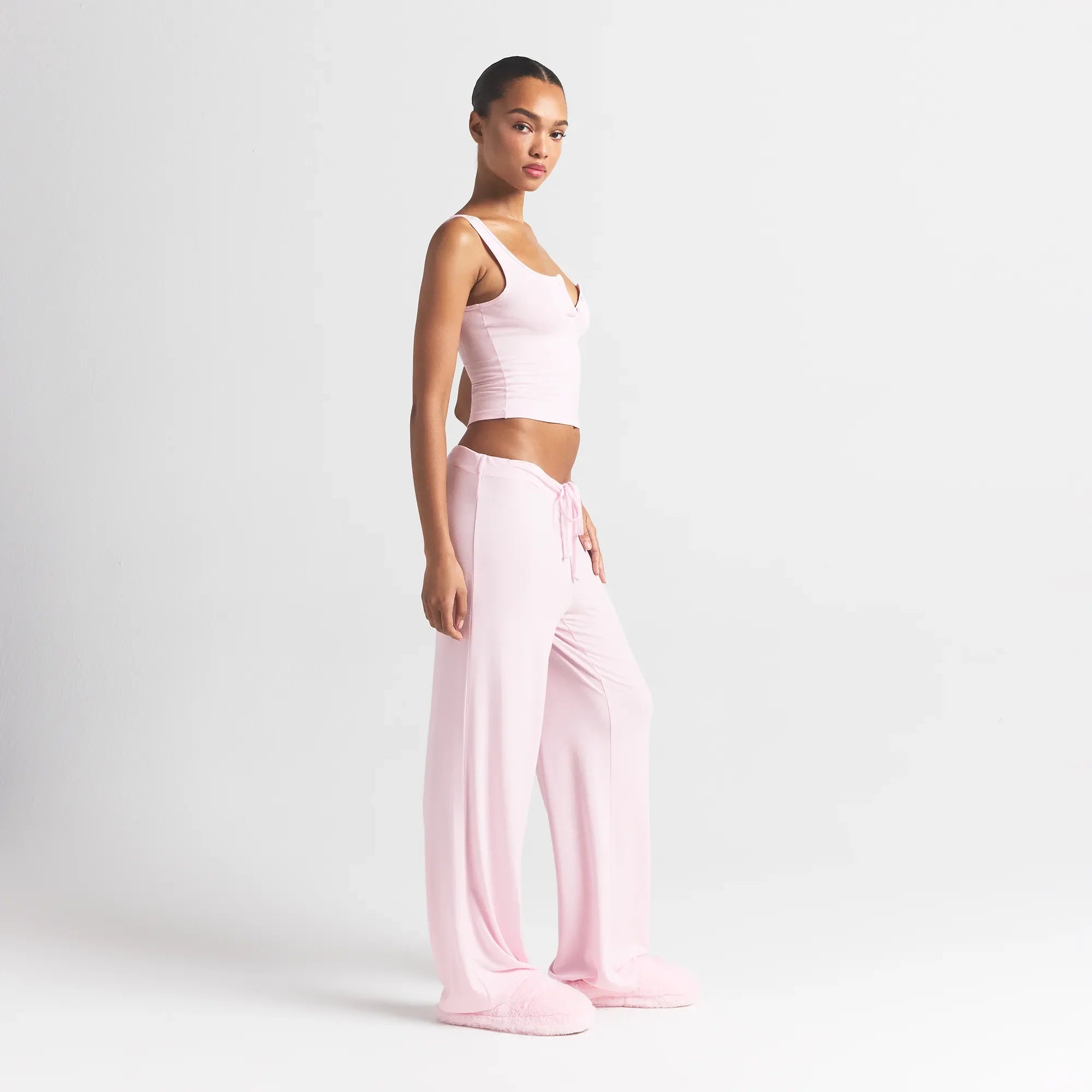SKIMS SLEEP STRAIGHT LEG PANT | BLOOM