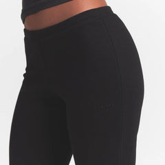 COTTON FLEECE SLIM PANT | ONYX
