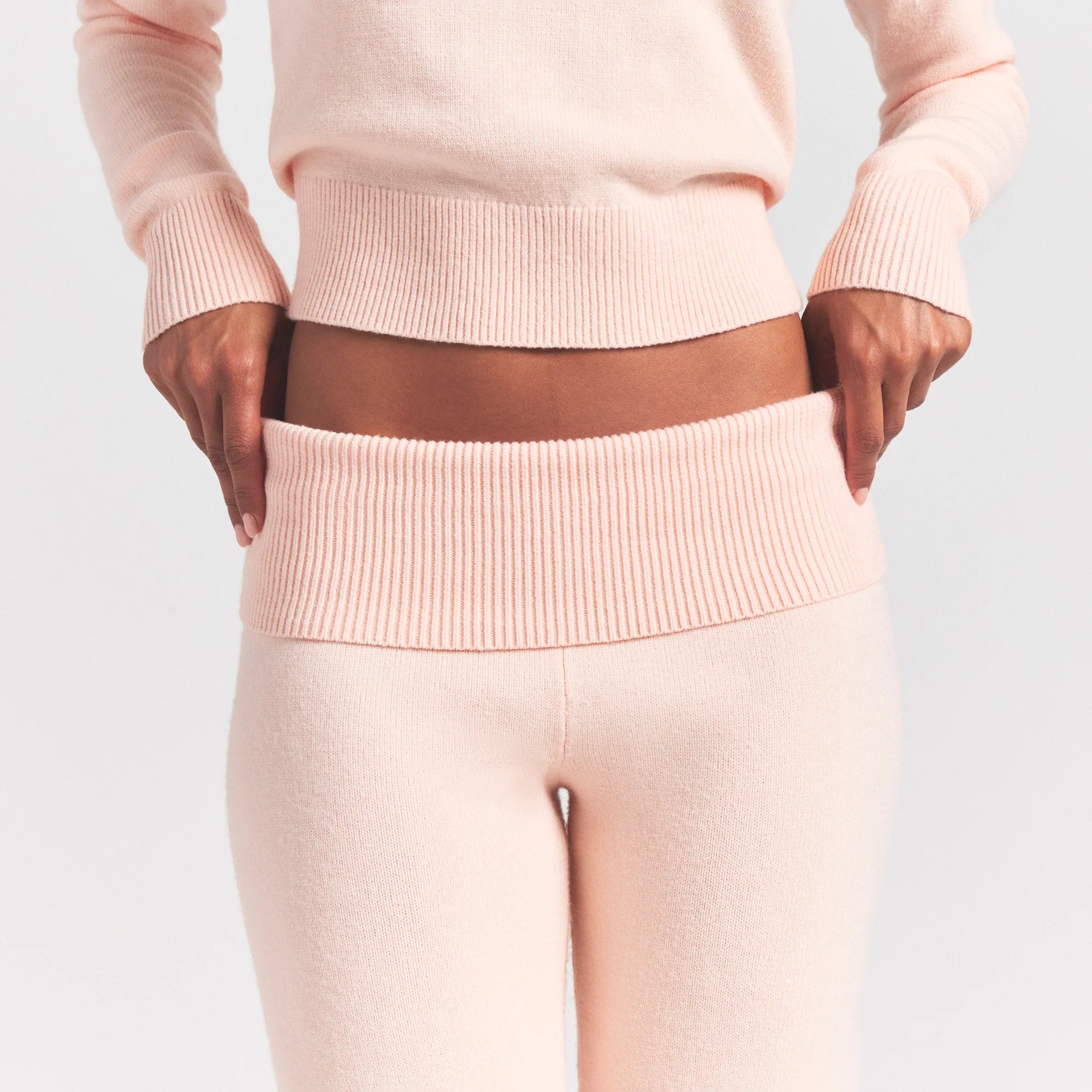 SWEATER KNITS FOLDOVER PANT | PRIMROSE