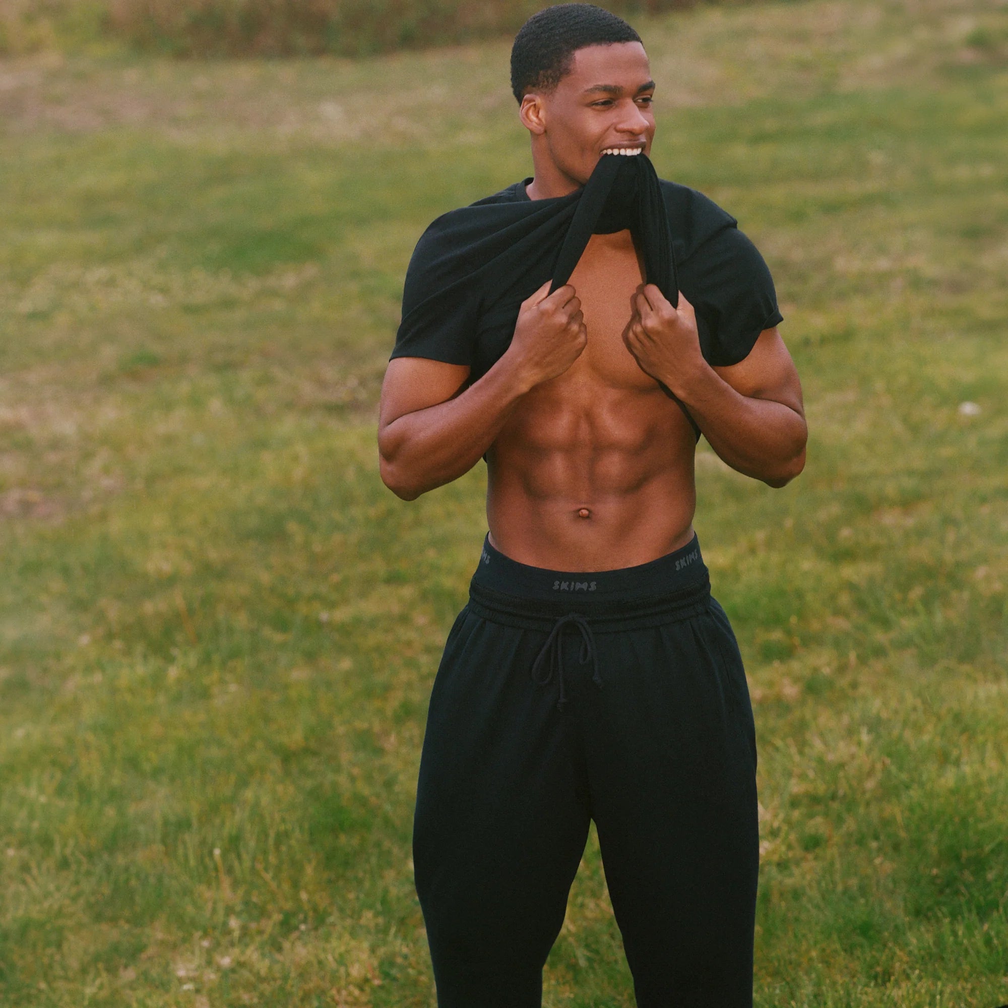 HEAVYWEIGHT FLEECE MENS STRAIGHT LEG PANT | WASHED ONYX