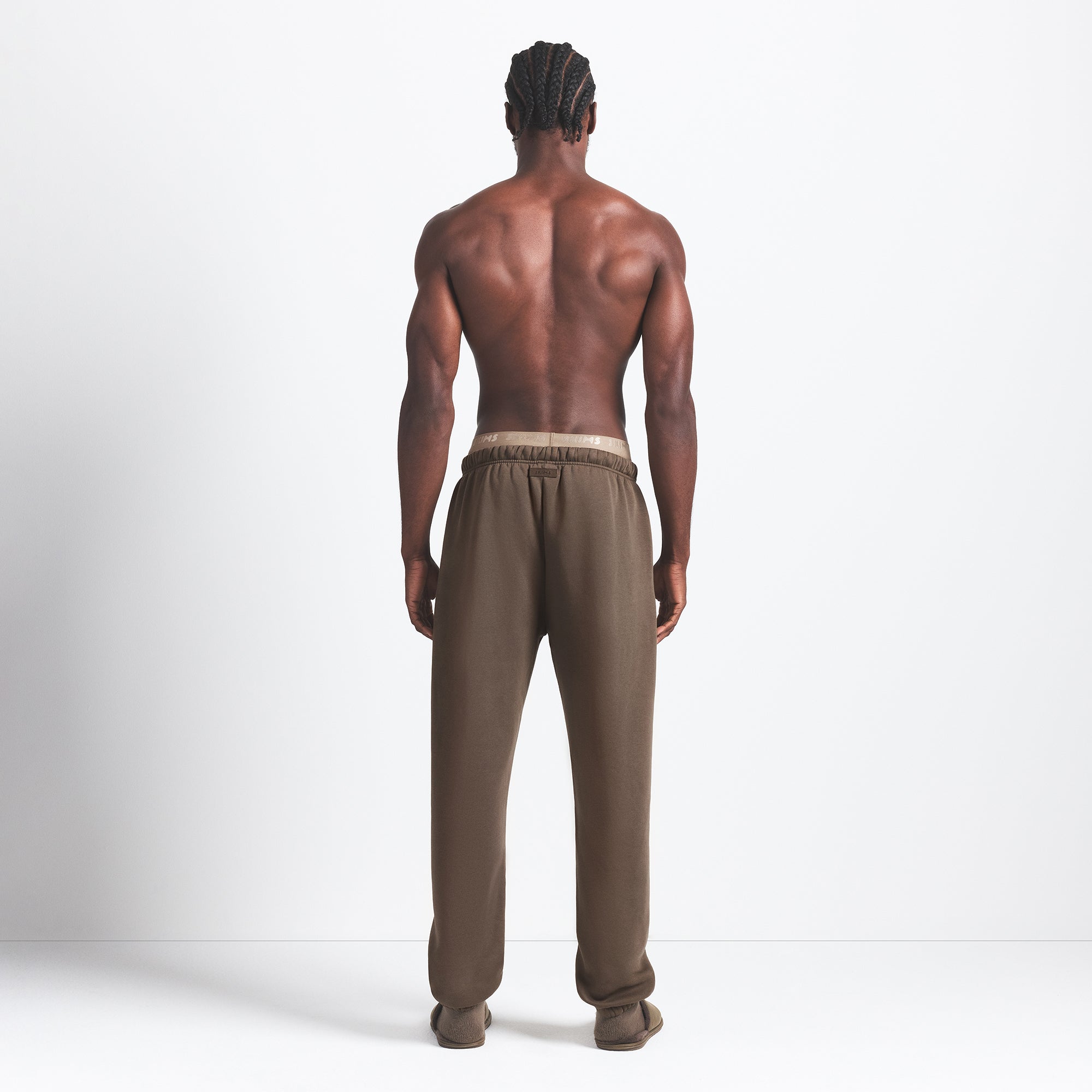 FLEECE LOUNGE MENS RELAXED JOGGER | DRIFTWOOD