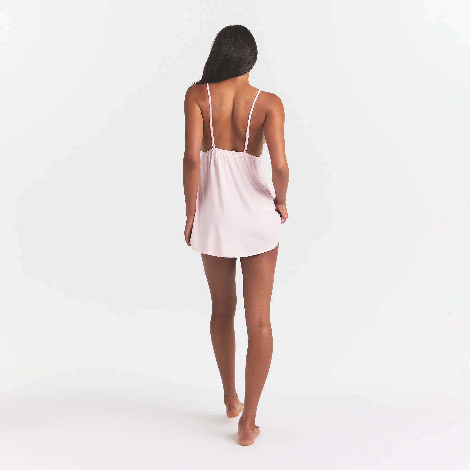 SKIMS SLEEP BABYDOLL DRESS | BARELY PINK