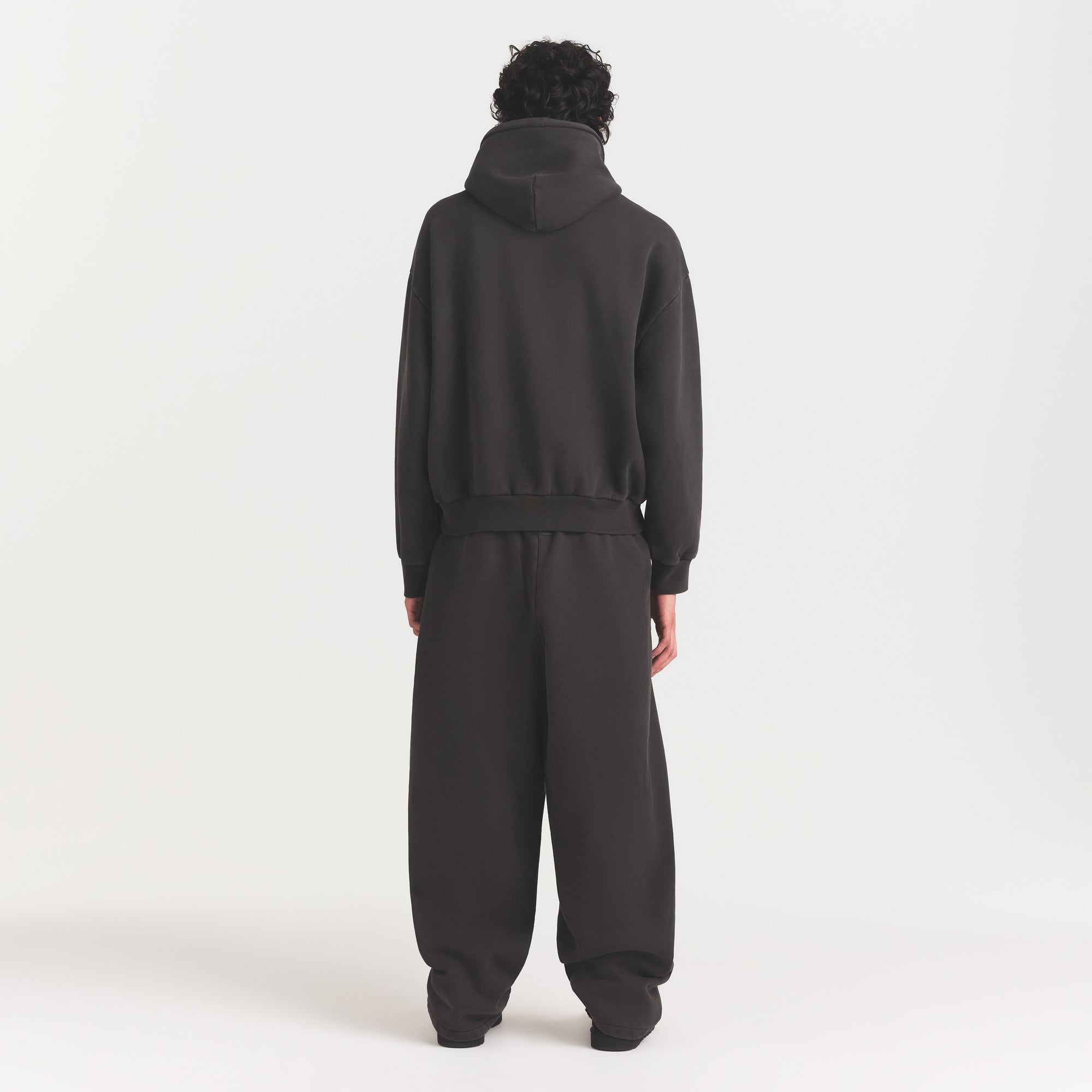 HEAVYWEIGHT FLEECE MENS STRAIGHT LEG PANT | WASHED ONYX
