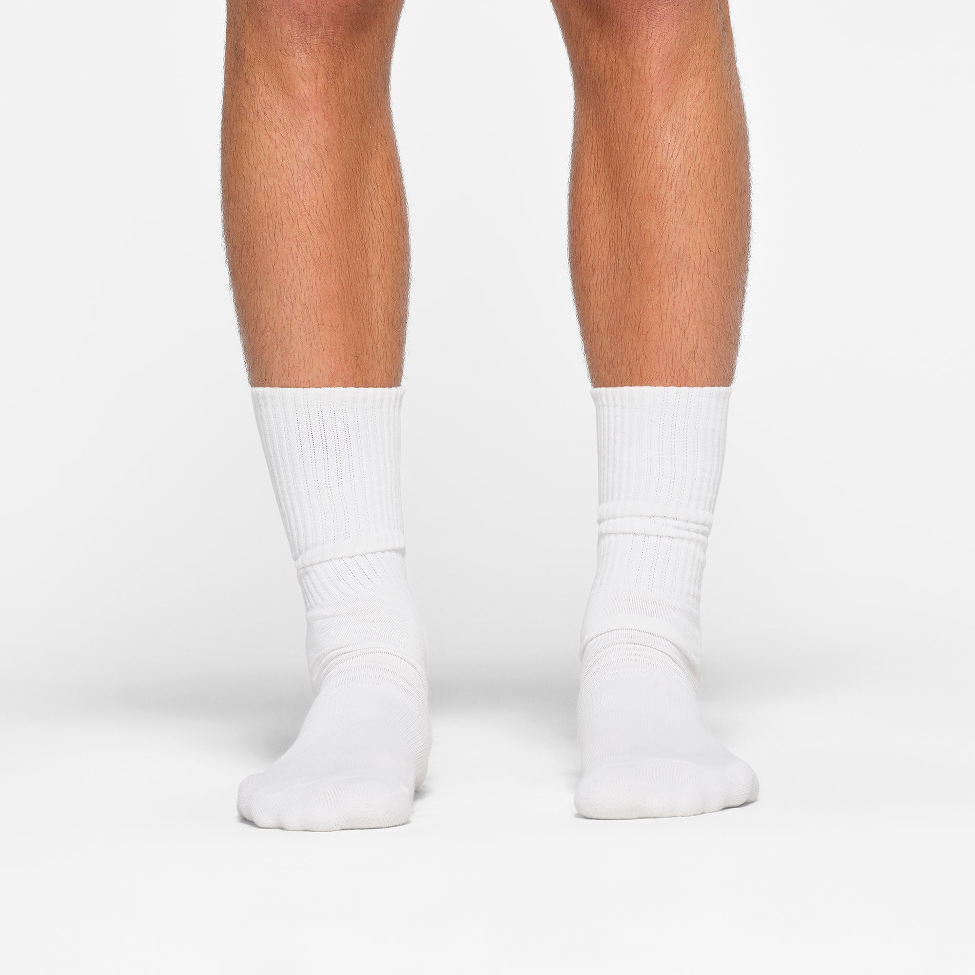 MENS TUBE CREW SOCK 3-PACK | CHALK