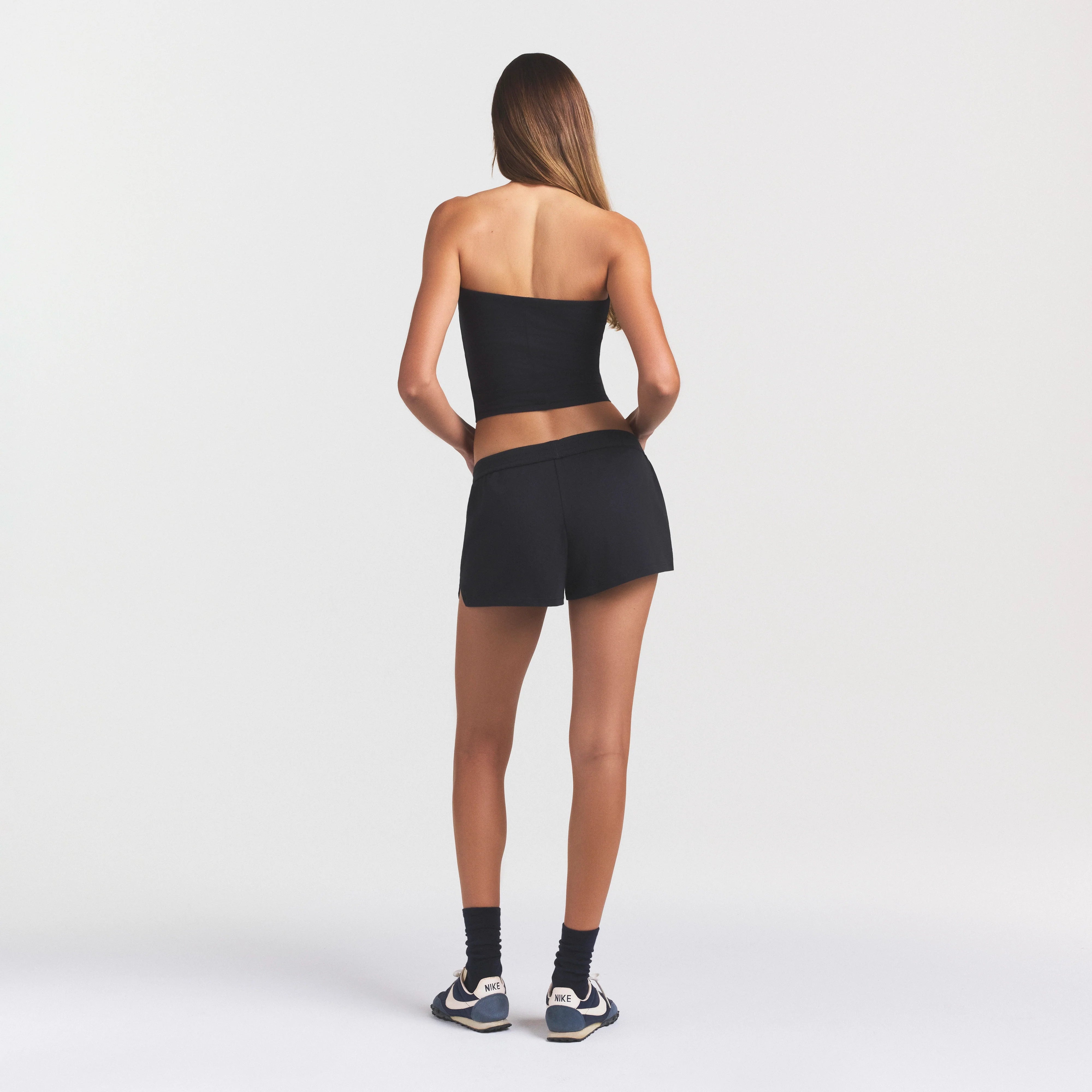 COTTON JERSEY LOOSE SHORT | SOOT