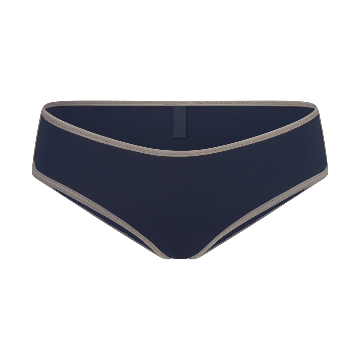 SIGNATURE SWIM HIPSTER BIKINI BOTTOM | NAVY CONTRAST