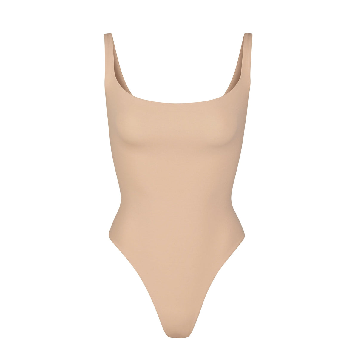 FITS EVERYBODY SQUARE NECK BODYSUIT | CLAY
