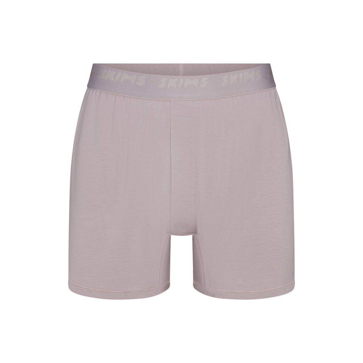 SKIMS STRETCH MENS KNIT BOXER | OYSTER