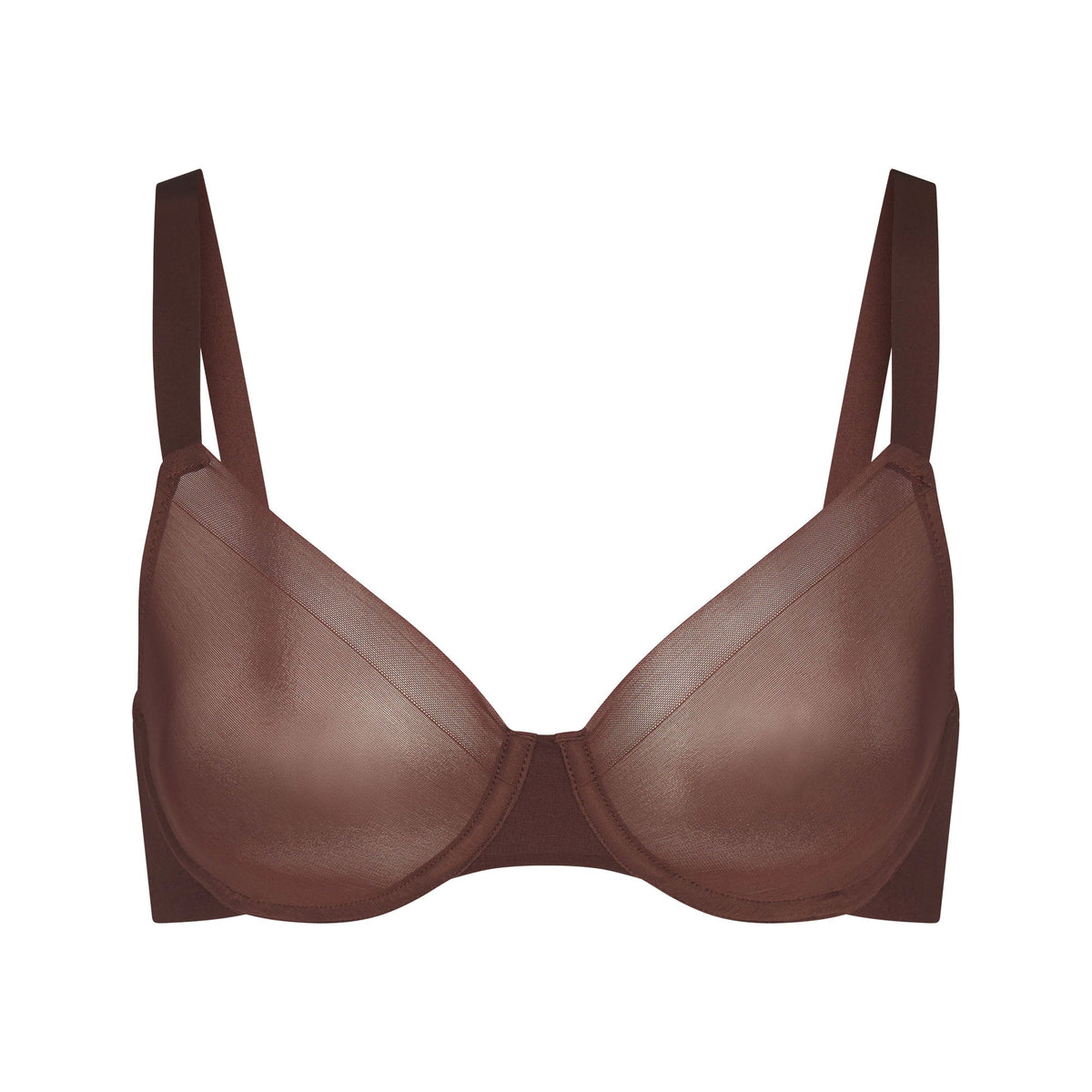 NO SHOW UNLINED DEMI BRA | COCOA