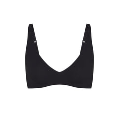 NAKED PLUNGE BRALETTE | ONYX