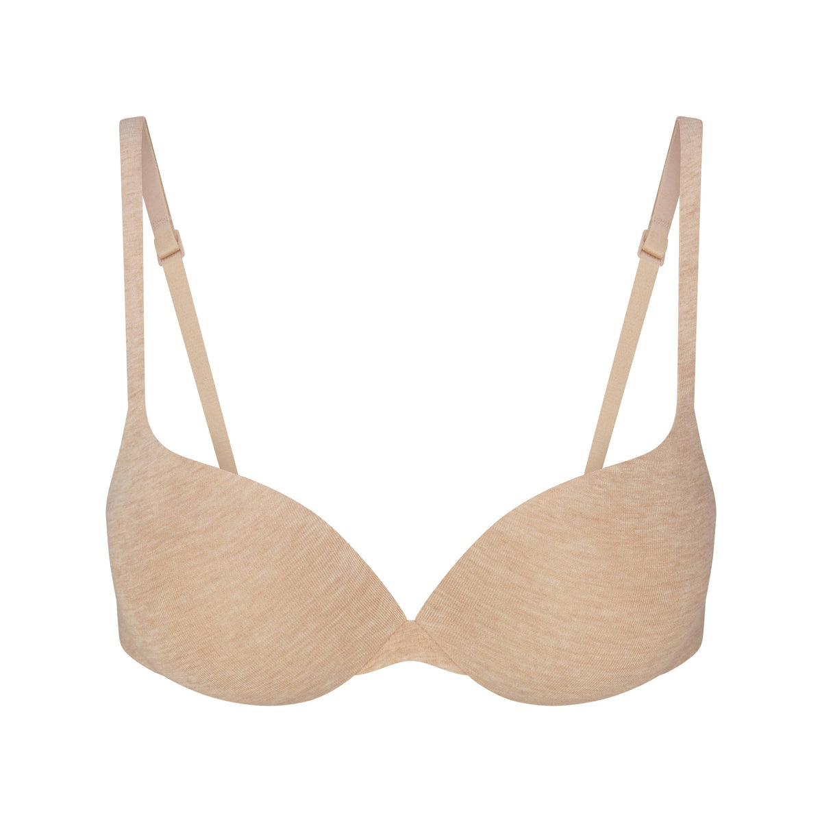 EVERYDAY COTTON ULTIMATE TEARDROP PUSH-UP BRA | CLAY HEATHER