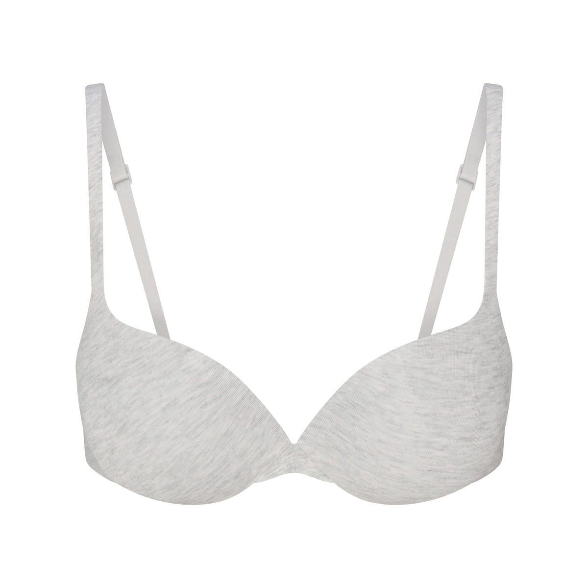 EVERYDAY COTTON ULTIMATE TEARDROP PUSH-UP BRA | LIGHT HEATHER GREY